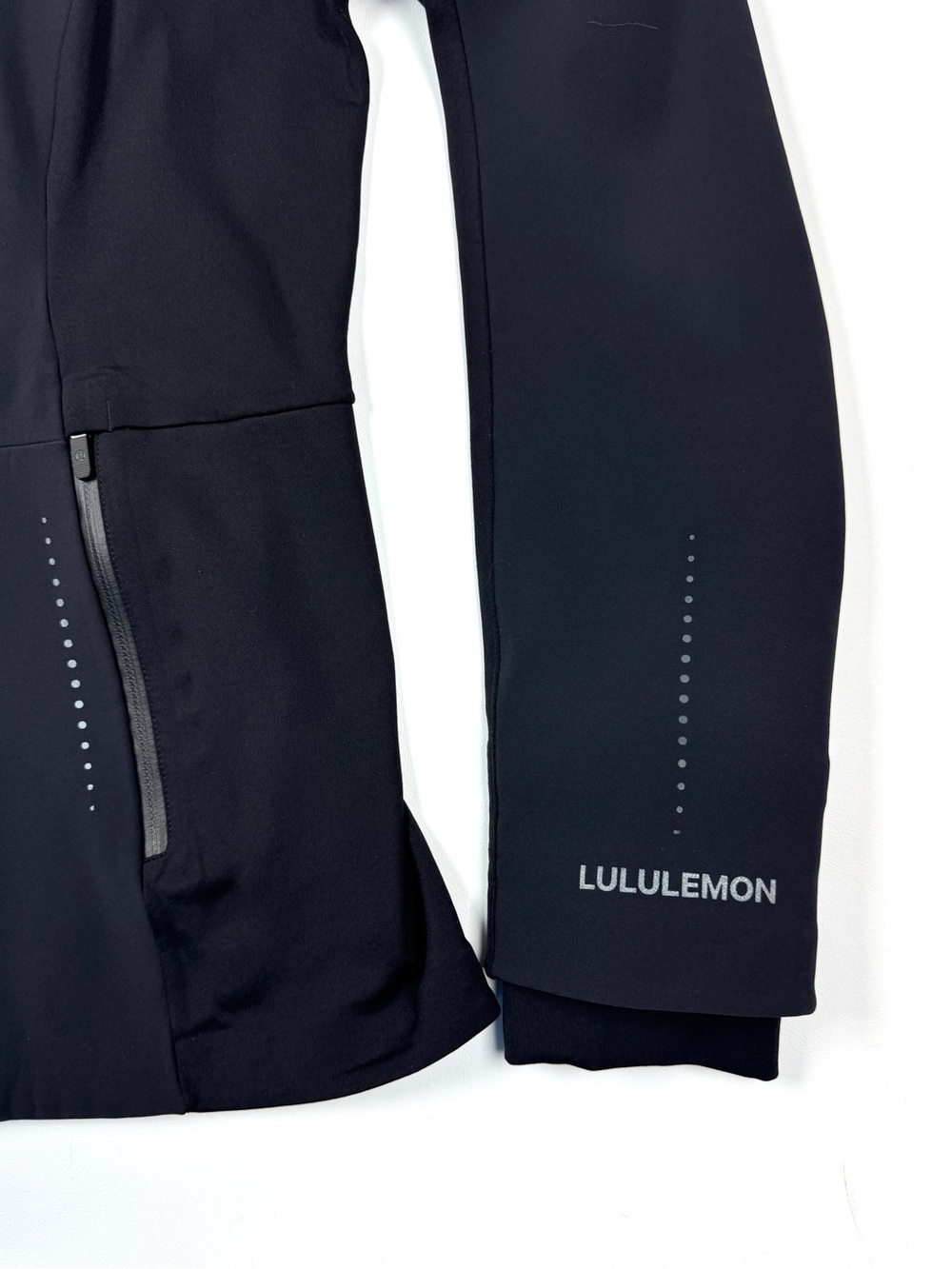 lululemon Cross Chill Black Jacket *RepelShell Size 10 - Picture 4 of 16
